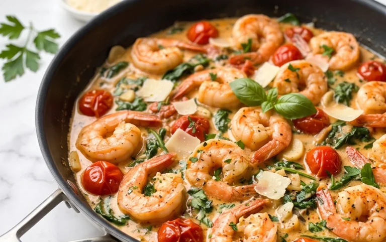 Tuscan Shrimp (One-Pan, 30-Minute Dinner)
