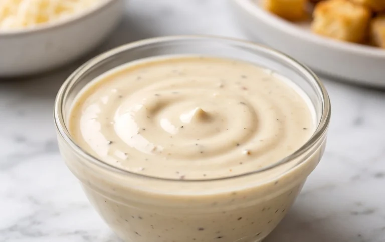 Caesar Salad Dressing (Classic, Creamy & 5 Minutes) 🥗