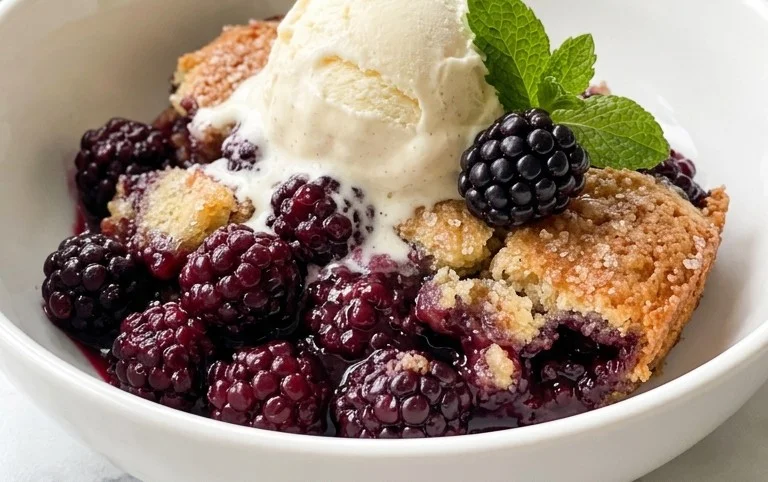The Pioneer Women's Blackberry Cobbler