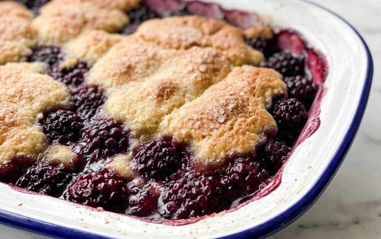 The Pioneer Women's Blackberry Cobbler