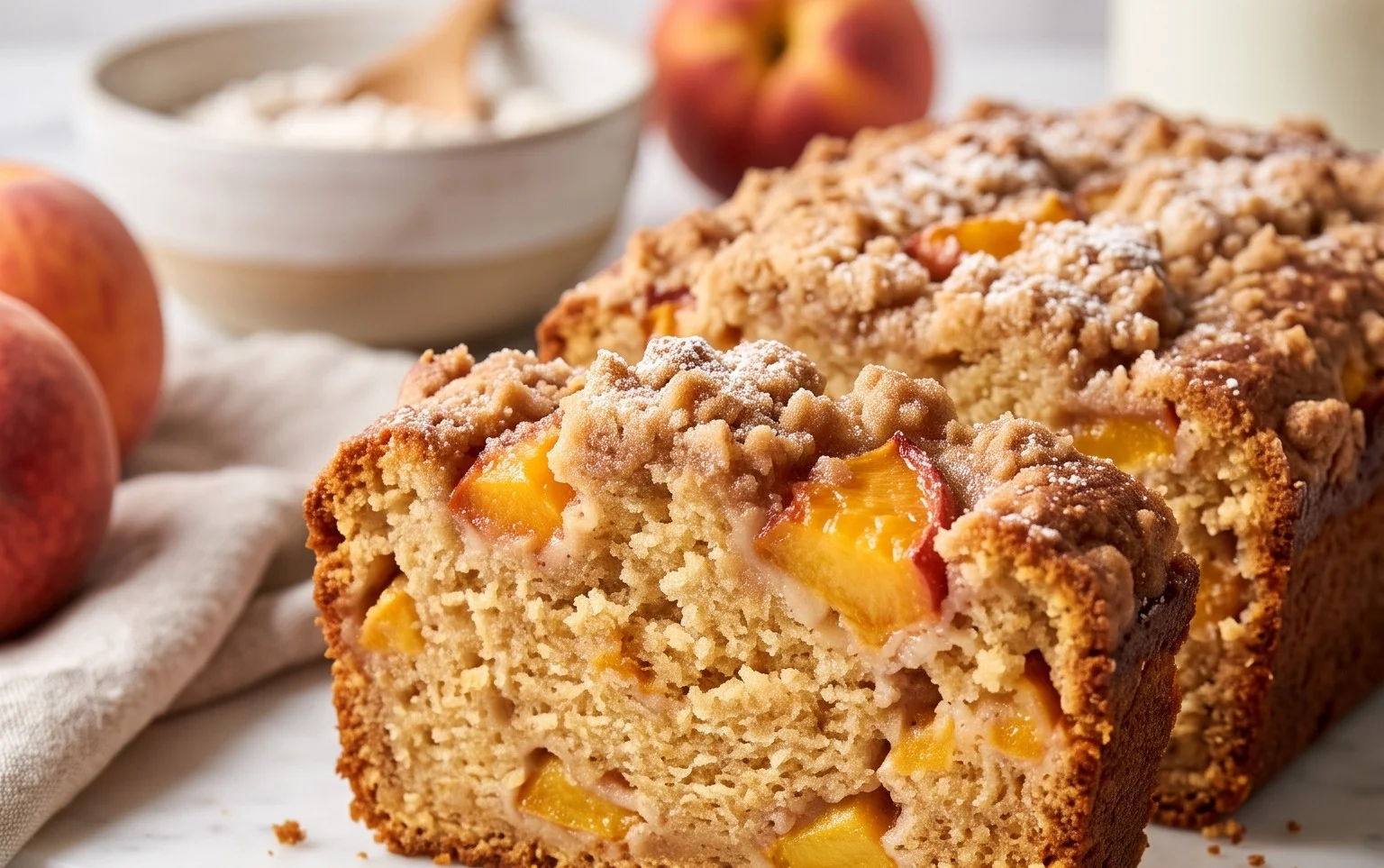 Southern Peach Bread