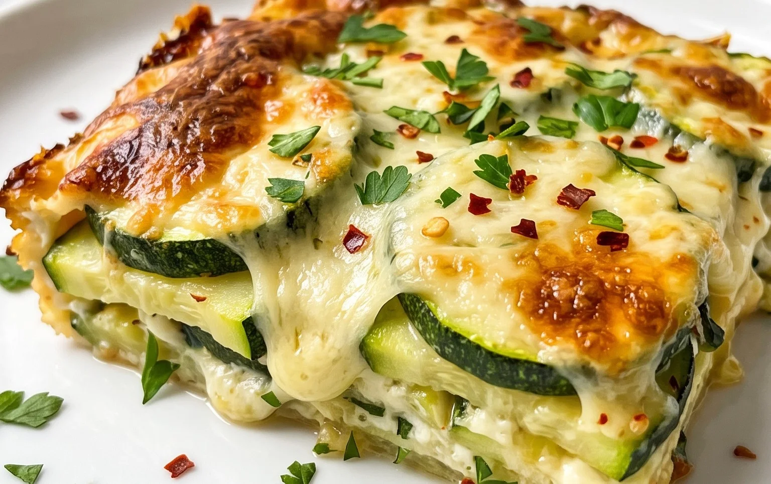 Baked Zucchini and Cheese
