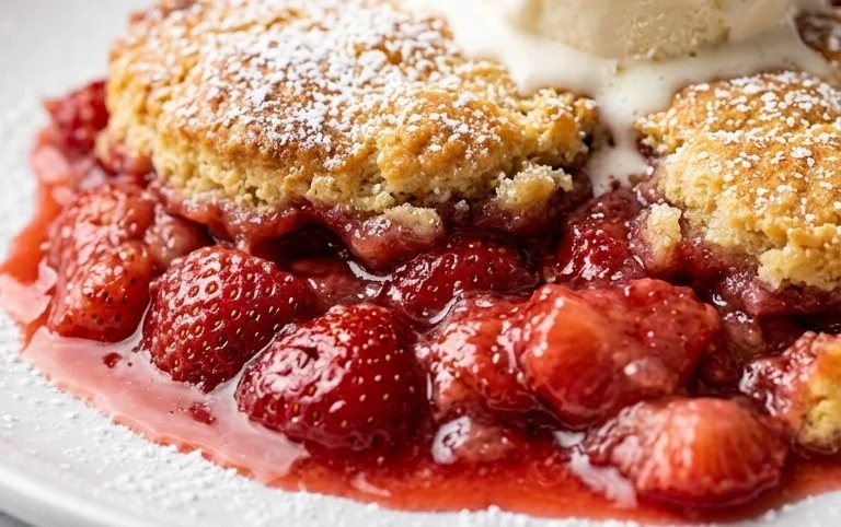 Strawberry Cobbler