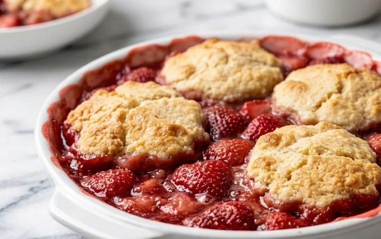 Strawberry Cobbler