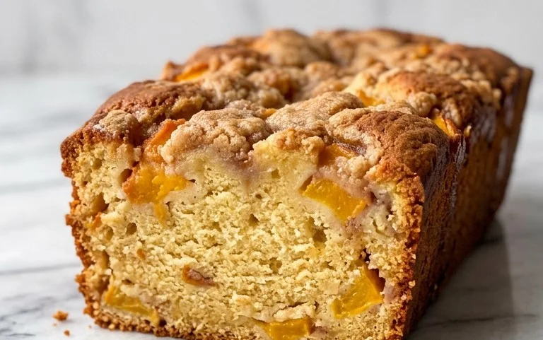 Peach Cobbler Pound Cake