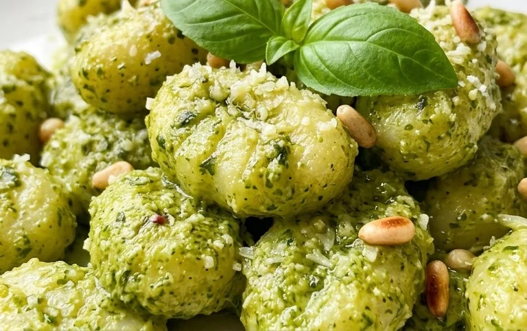 Creamy Pesto Gnocchi
