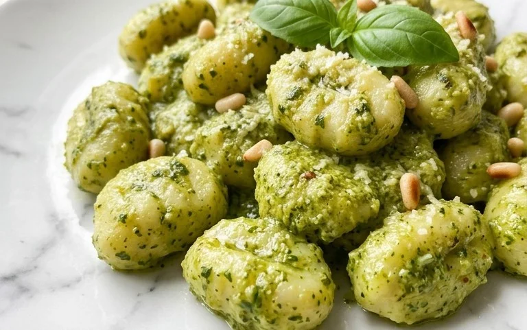 Creamy Pesto Gnocchi