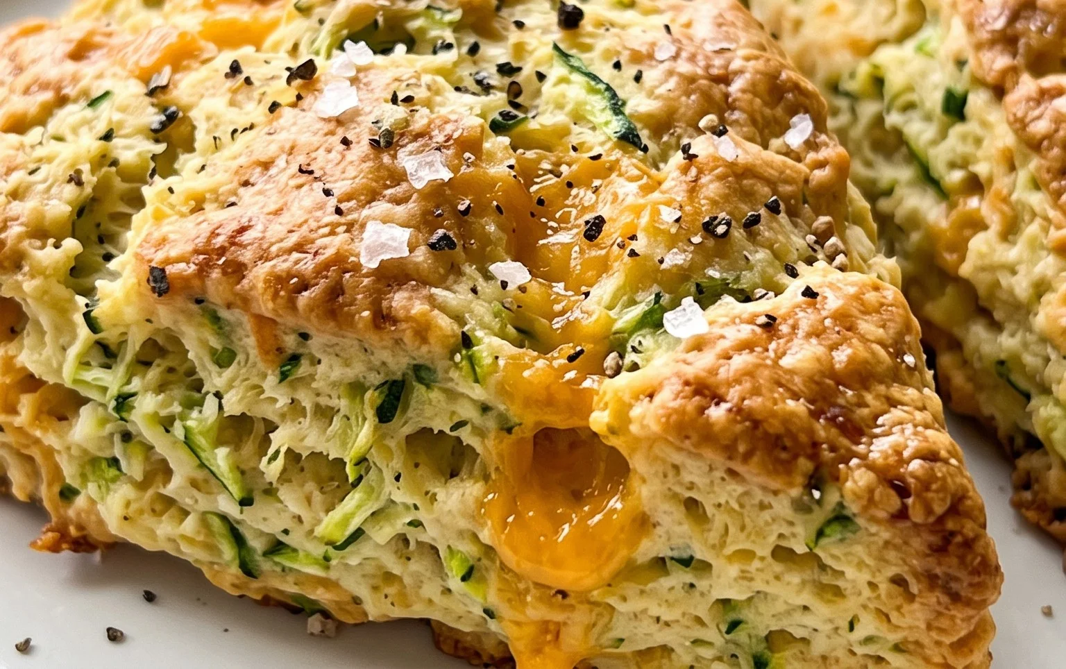 Zucchini Cheddar Scones