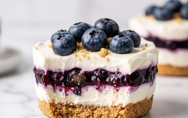 No-Bake Blueberry Yum Yum