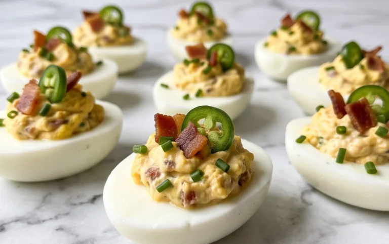 Jalapeno Popper Deviled Eggs