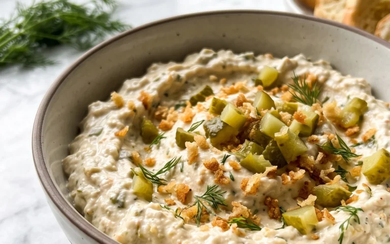 Easy Fried Pickle Dip (Dairy-Free Option)