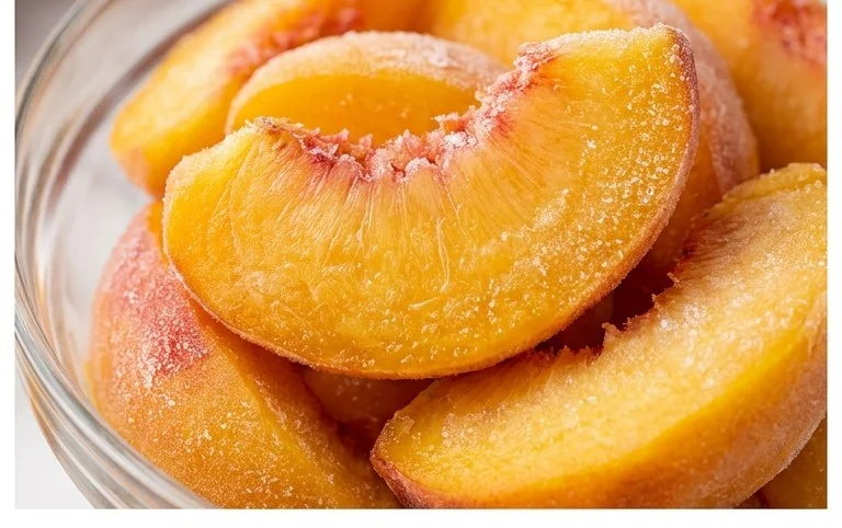 Freezing Peaches, How to Easily Freeze Peaches