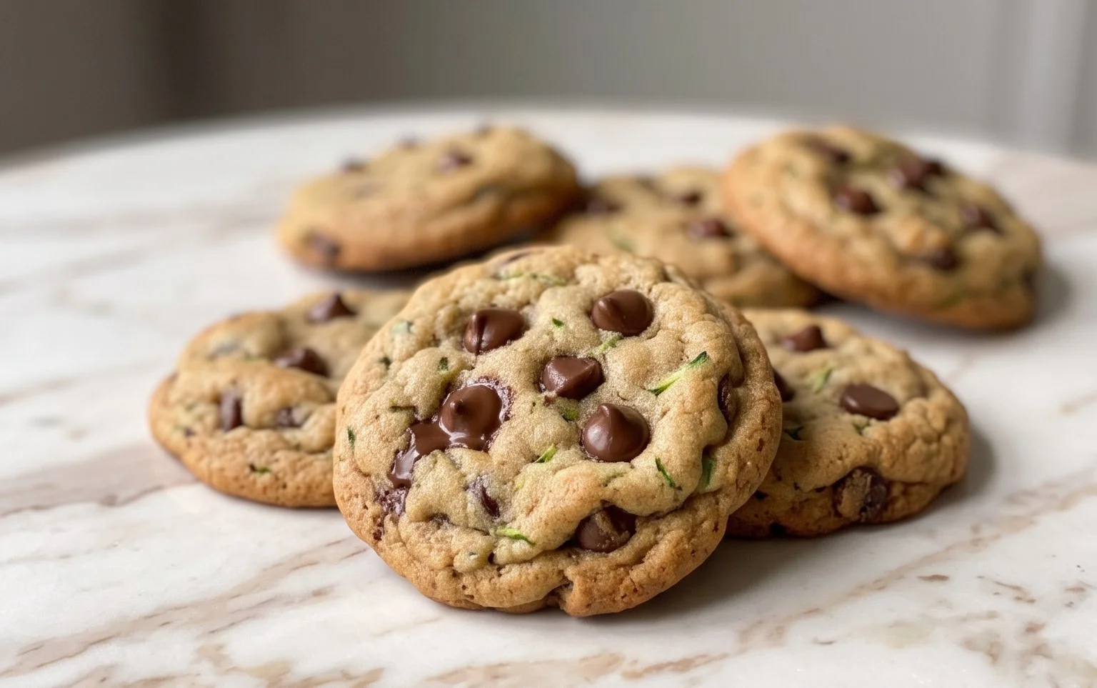 Zucchini Chocolate Chip Cookies