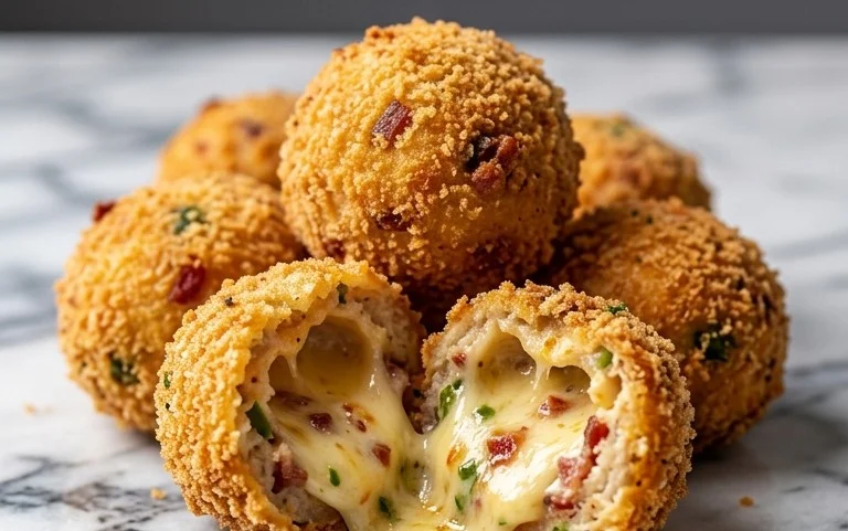 Beef Bacon Jalapeño Popper Cheese Balls