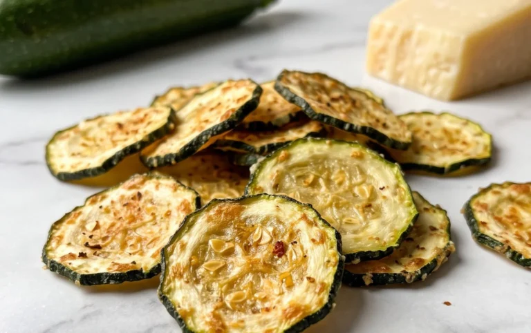 Crispy Baked Zucchini Chips