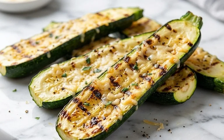 Grilled Zucchini with Parmesan