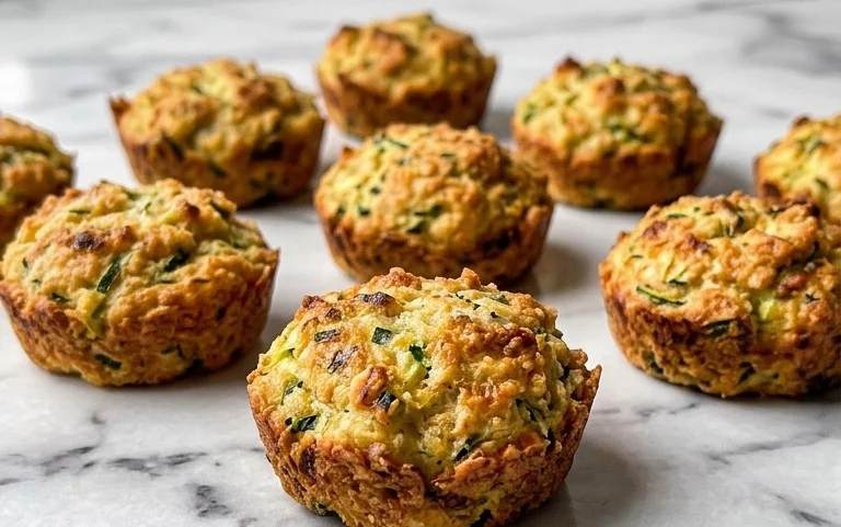 Zucchini Garlic Bites
